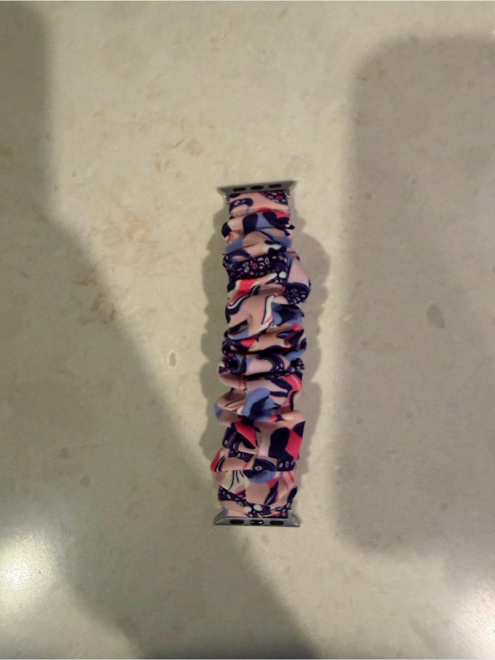 Scrunchie Elastic Watch Band 38 mm/ 40 mm  Cloth Soft Printed Fabric size small